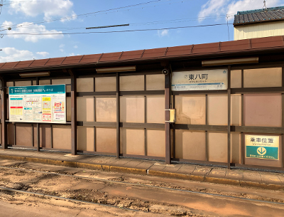 豊橋鉄道東田本線「東八町」駅