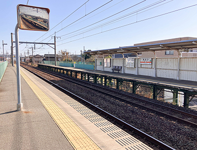 JR関西本線「朝日」駅