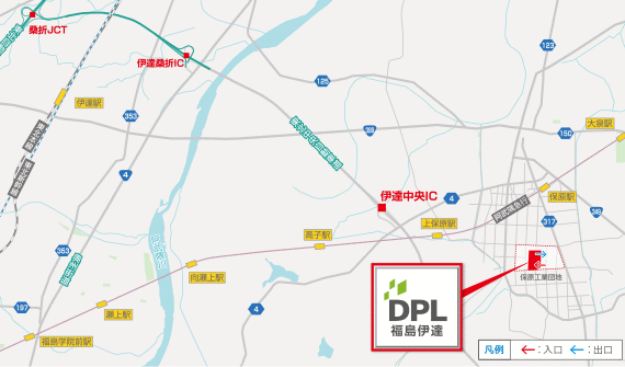 DPL福島伊達地図