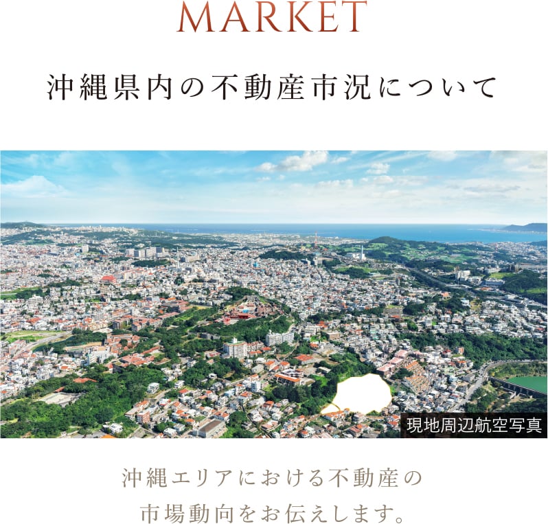沖縄県内の不動産市況について
